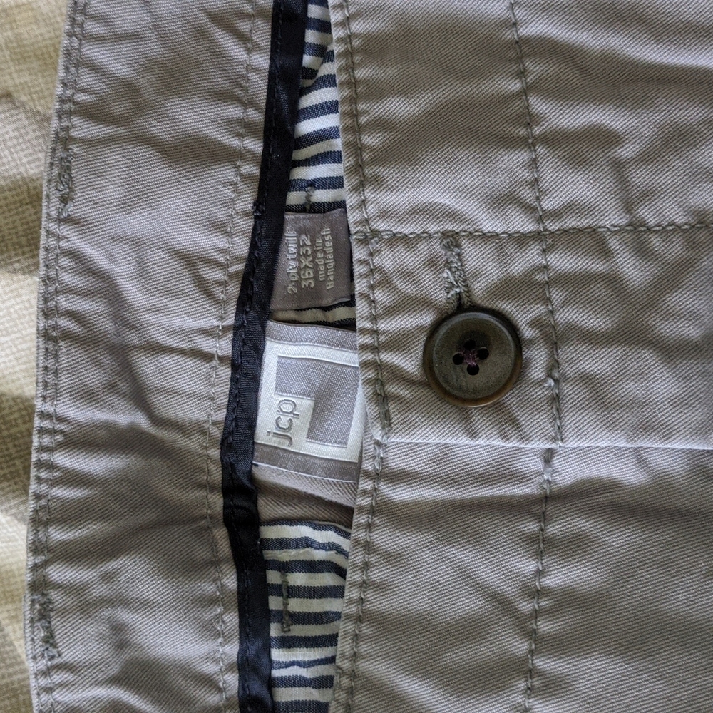 Gray Chinos (JCP) - Picture 4 of 4